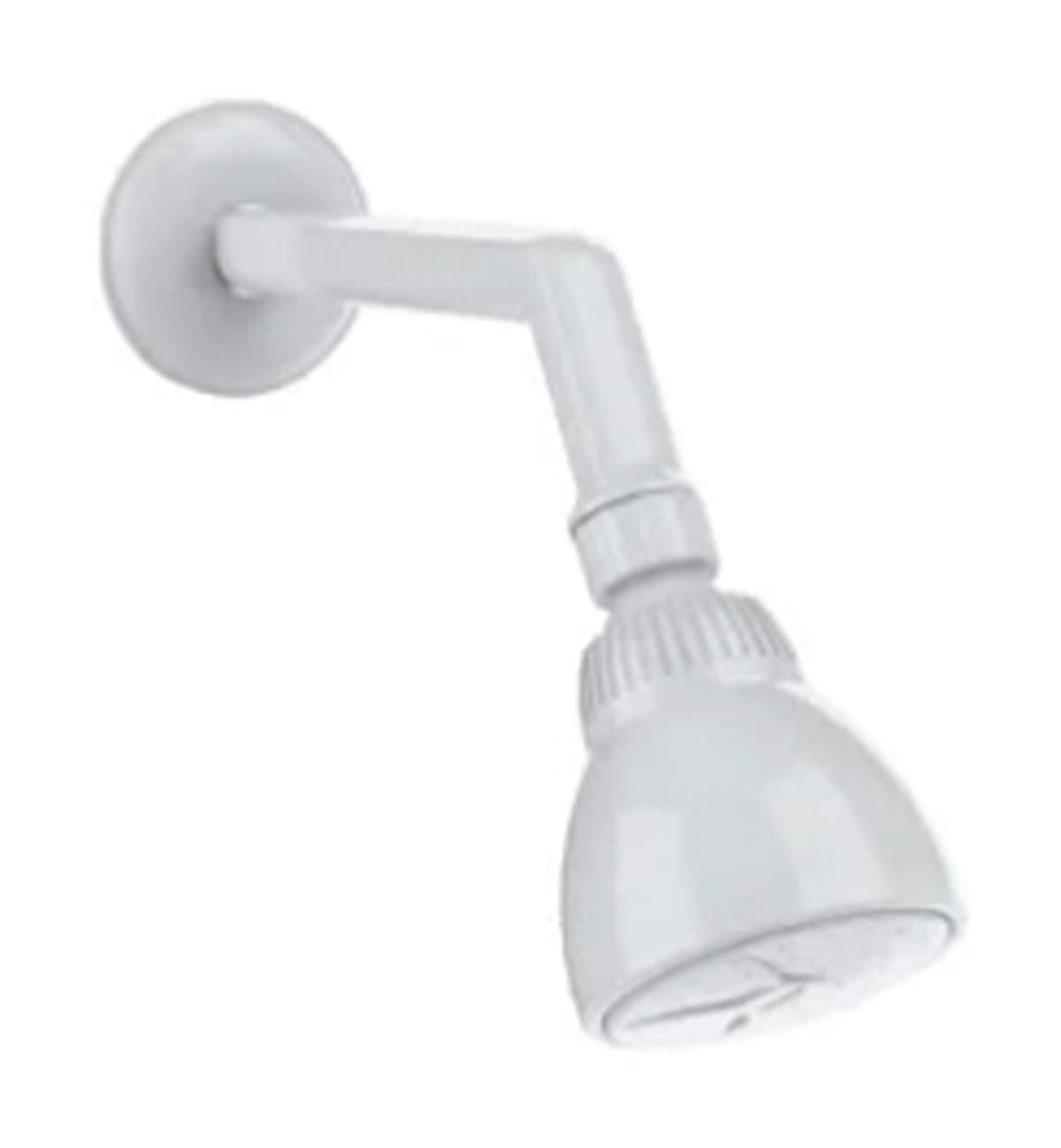 WaterTec PVC Shower 8 A Polymer, White, 1 Piece