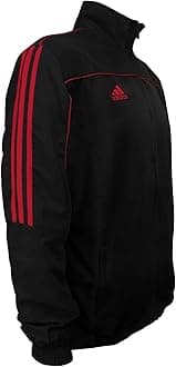 adidas Combat Sports 3-Stripes 100% Polyester Long Sleeve Light Track Jacket