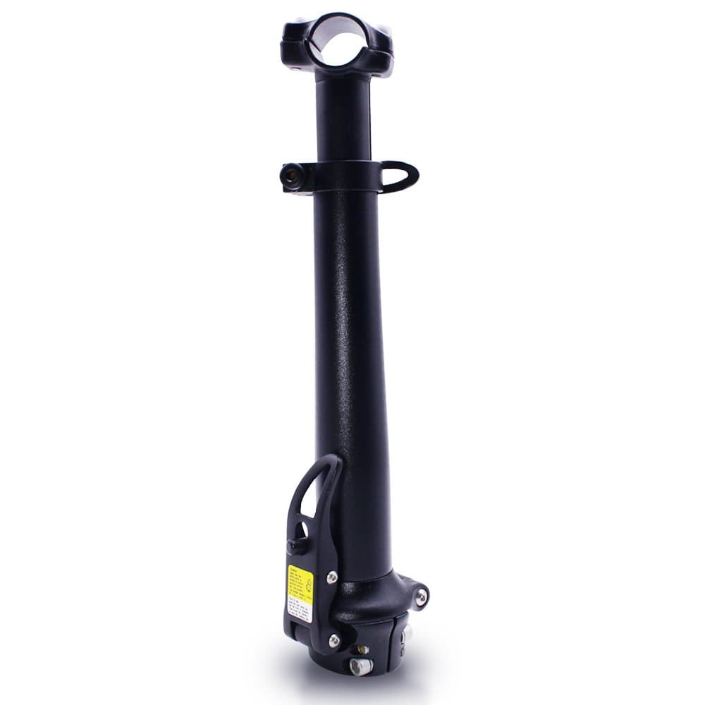 SENQI Handlebar Aluminum Alloy Folding Stem Without Teeth Adjustable Folding Riser Stem Set Bicycle Accessories 28.6×25.4×410mm BSZ005