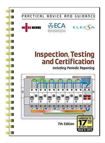NICEIC 5598 INSPE TEST 3RD AMD Spiral-bound – 5 Jan. 2015