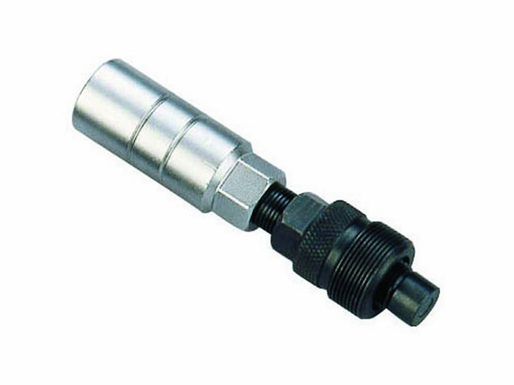 Cyclepro CPT103 Chain Whip with Black Rubber Handle - Silver