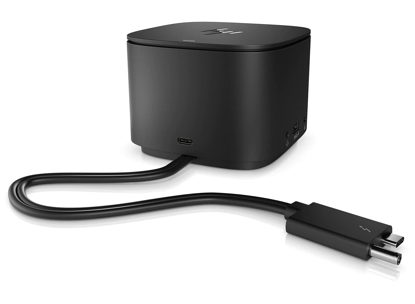 HP Thunderbolt Dock 230W G2 - 4K Support, Thunderbolt 3, USB C, DisplayPort, VGA - For HP Elite x2, Elitebook, Folio, Zbook, Probook - Black (Renewed)