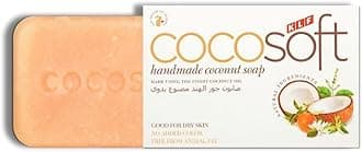 KLF Nirmal Cocosoft Handmade Coconut Soap, All-Natural, Moisturizing and Vegan, Pack of 5