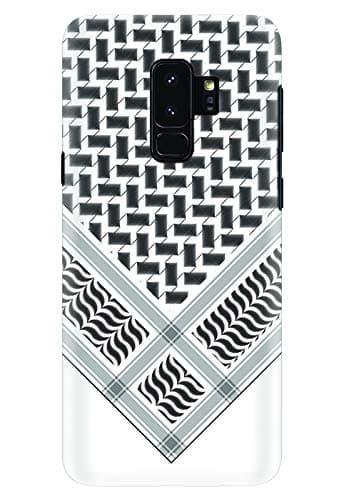 Stylizedd Case Compatible with Samsung Galaxy S9 Plus Slim Snap Case Cover Matte Finish - Victory Shemag(Black)