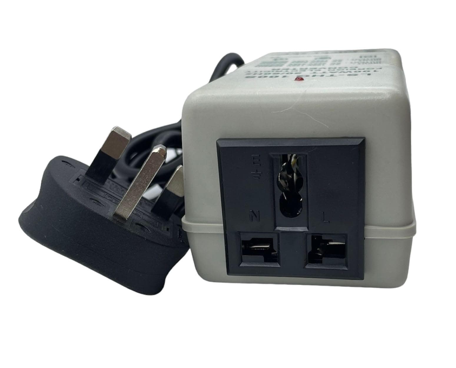 Lucky Sky Step-Up and Down Voltage Power Transformer 100W Converter Adapter - 110V to 220V or From 220V to 110V International Standard 2 Prong (THG-100S-100W)