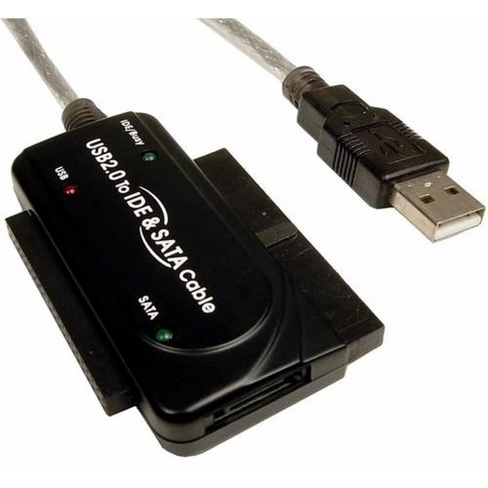 USB-2110 USB 2.0 to IDE and SATA Adapter Cable with Power