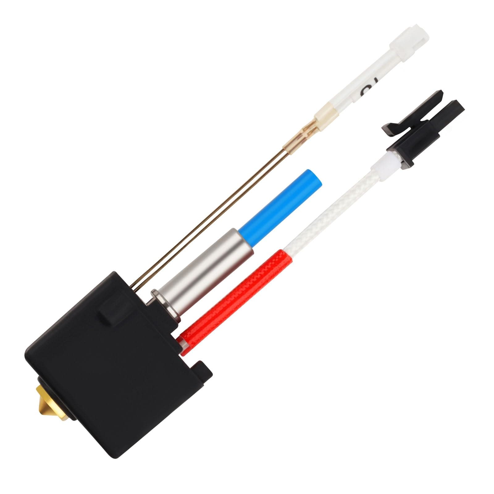 Original Kobra 2 Hotend 3D Printer Extruder V5 J-Head Print Head with Silicone Sock 0.4mm Nozzle 24V Ceramic Cartridge Heater ONLY for Anycubic Kobra 2,Kobra 2 Plus,Kobra 2 Max,Kobra 2 Pro,Kobra 2 Neo