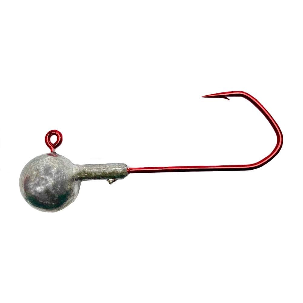 VMC Vmc Barbarian 5150 RD Hook Jig Head Hooks Jig Head Round 3/0 3G Jig Hook Pack of 25