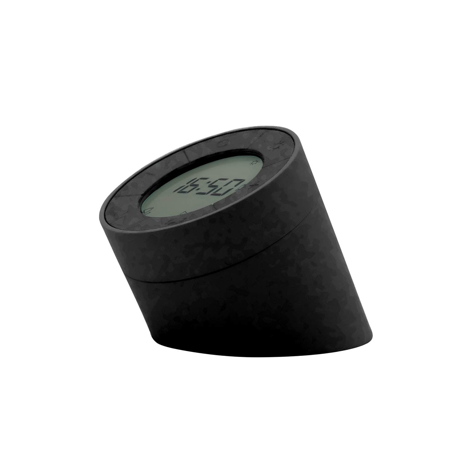Gingko DesignAlarm Clock, Black, One size