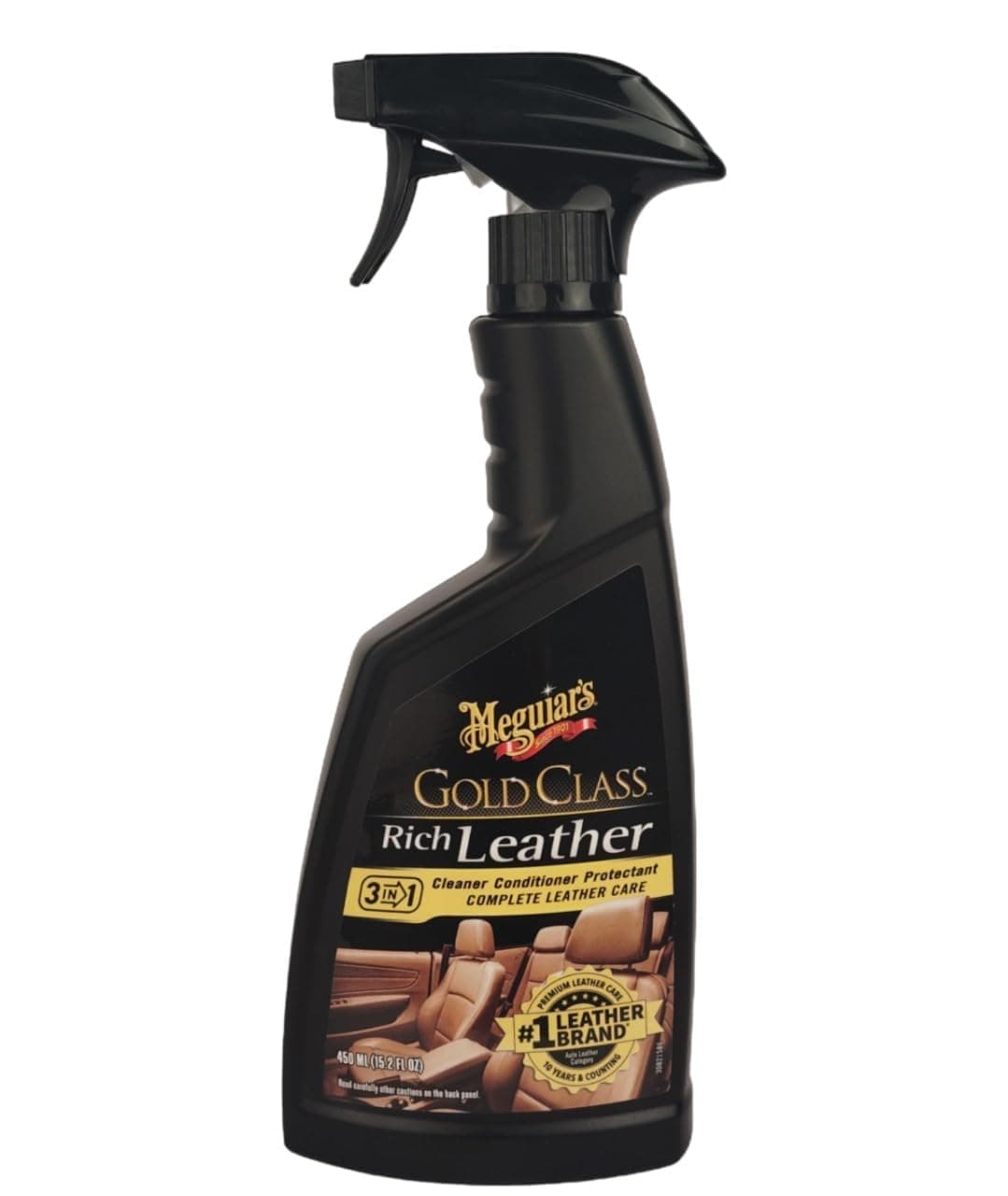 Meguiar's Gold Class Rich Leather Cleaner & Conditioner - 15.2 Oz Spray Bottle