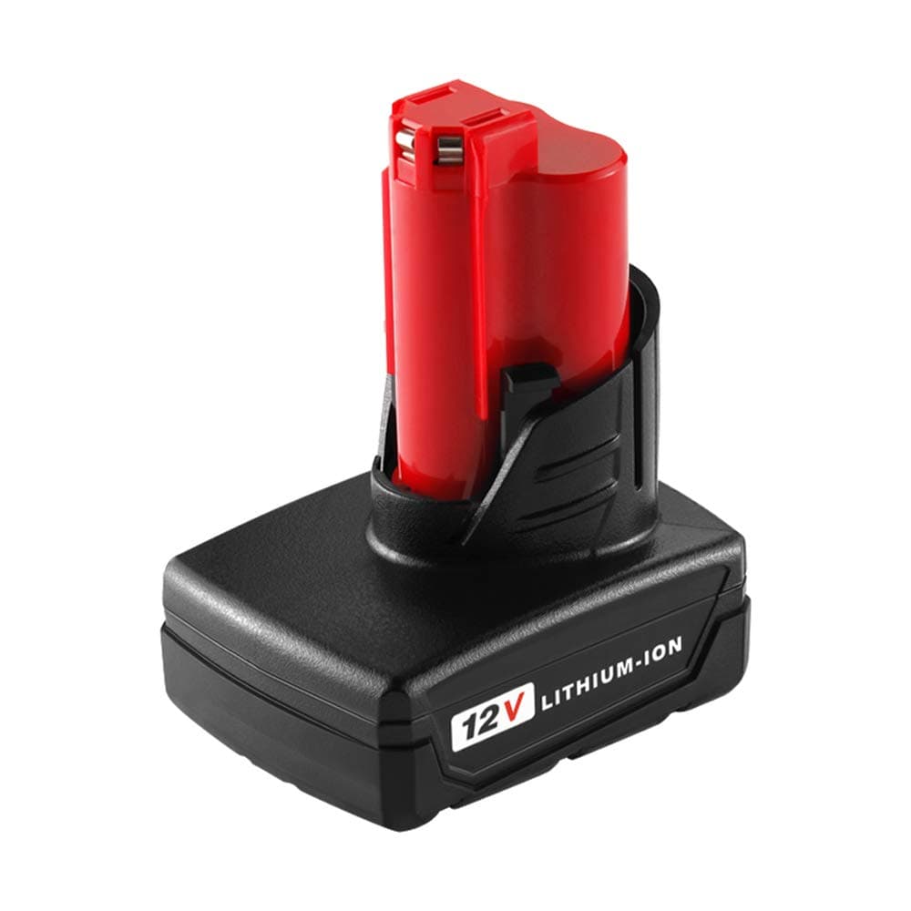 DSANKE M12 12V 5.0Ah Li-ion Replacement for Milwaukee Battery, 48-11-2401, 48-59-1812, 48-11-2411, 48-11-2420, C12 B, C12BX, 48-59-1812, 2510-20, 48-59-2401 Cordless Power Tools
