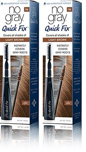 No Gray Quick Fix Instant Touch-Up for Gray Roots (Set of 2, Light Brown) by No Gray Quick Fix
