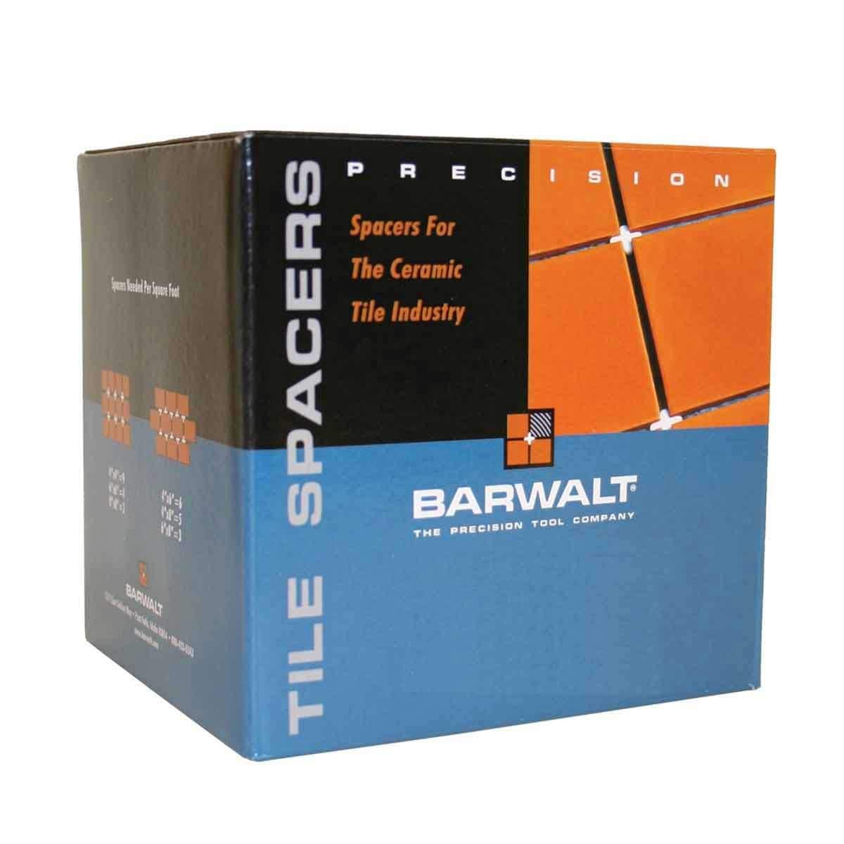 Barwalt 3/16" Regular Tile Spacers - 850 Pcs Box
