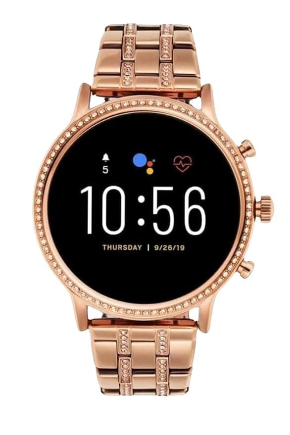 RONT® Gen 9 Men end Women Diamond Fitting Strap HD Display 2 Straps BT Calling Smartwatch (Rose Gold Strap) for Mens and Womens with ON/Off Logo Sports (one Streep Silicone Free) Features ETS