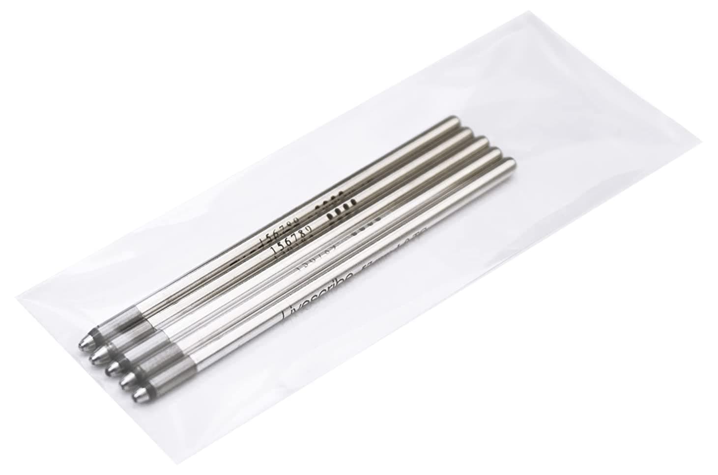 LivescribeEcho & Sky Ink Refills, Blue, Medium Point, 5 Pack