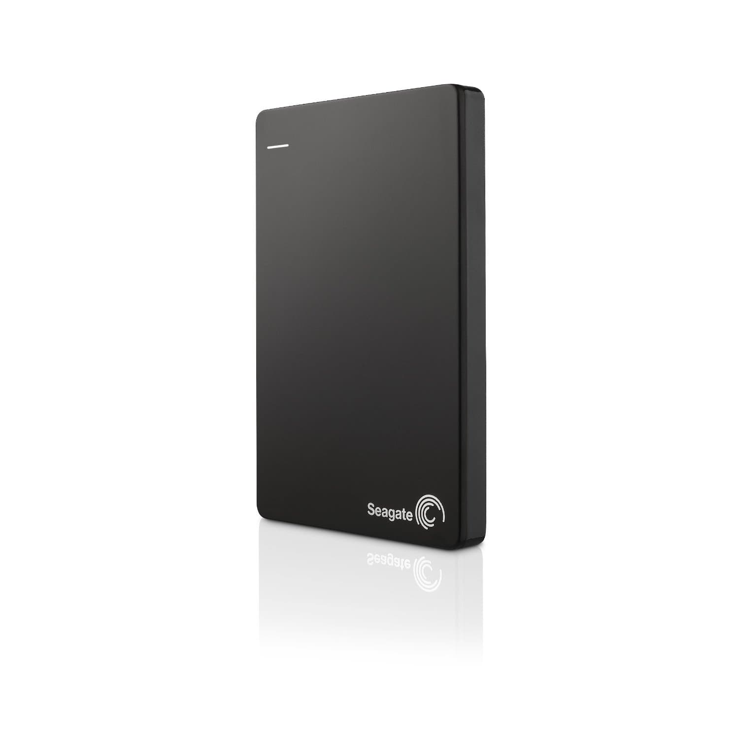 Seagate Backup Plus Slim 1TB Portable External Hard Drive with Mobile Device Backup USB 3.0 STDR1000100 T-Shirt - Black, Large