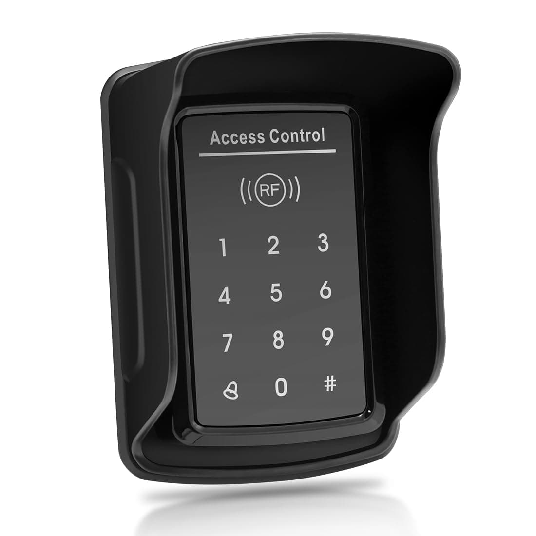 TOPENS TC175P Touch Panel Wired Keypad Universal Keyless Entry Keypad DC 12V 24V for the Automatic Driveway Gate Opener, Magnetic Lock and Door Access Control System, Digital Code or RF ID Card Access