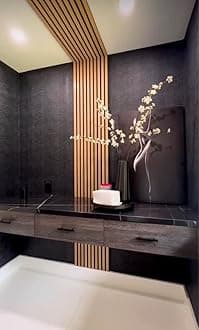 6 Pieces Wall Panels for Your Home/Office Or Any Residential/Commercial/ - Improvement PVC for Interior Use Only Upgrade Your Wall with Our Amazing Wall Panels. (Oak)