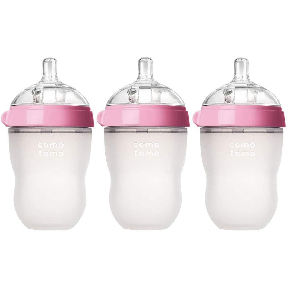 ComotomoNatural Feel Baby Bottle 3 Pack