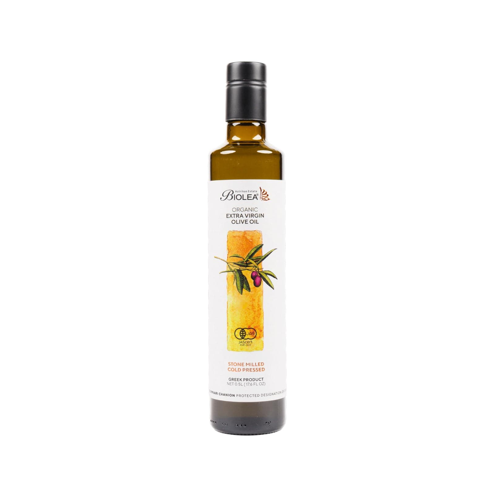 Biolea Stone Milled Extra Virgin Olive Oil, 500 ml