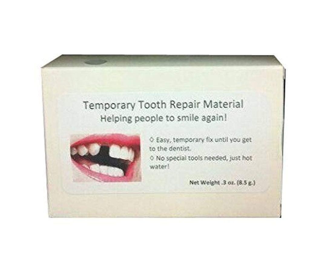 Temporary tooth repair kit temp dental fix missing for 30 teeth! Triple!