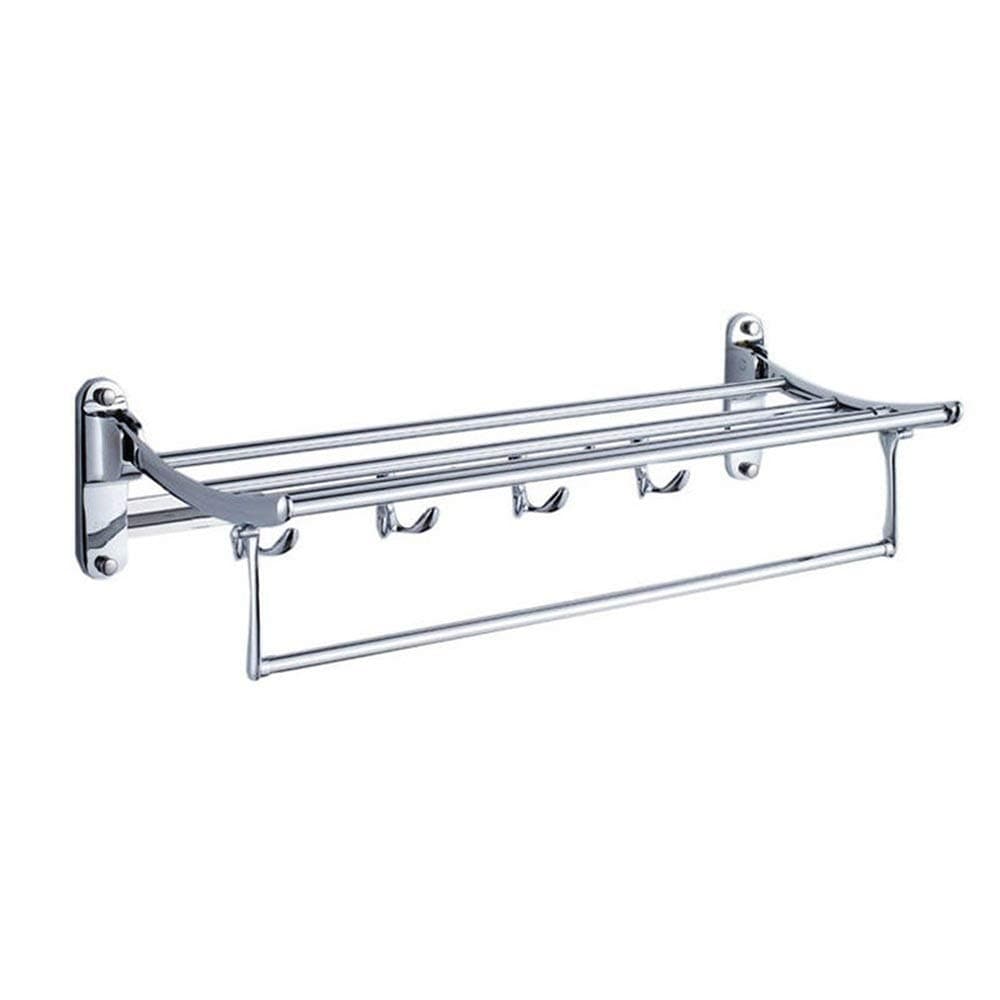 DGLIYJ Towel Rack Hardware Punching Multi-purpose Storage Rack Can Be Used In The Kitchen Bathroom