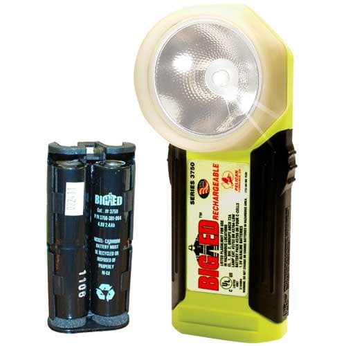 Pelican Big Ed 3750 Rechargeable Flashlight (Yellow)