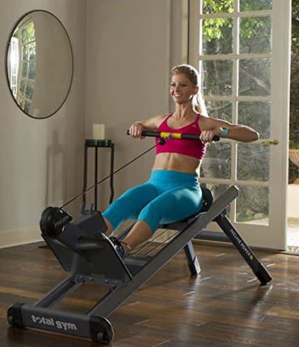 Joint-Friendly, Low Impact Total Gym Incline Rower CE