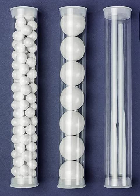 Clear Candy Tubes (12 Pack) - Party Supplies