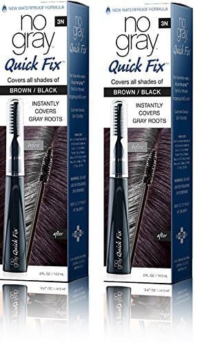 No Gray Quick Fix Instant Touch-Up for Gray Roots (Set of 2, Brown/Black) by No Gray Quick Fix