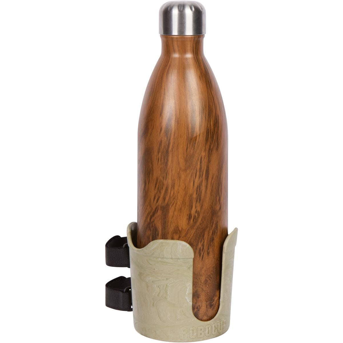 ROBOCUP Plus, (CAMO), Add-On Accessory XL Extension Cup Holder, Larger Drink Capacity, Perfect for Boats, Golf Carts, Walkers, Wheelchairs and Work. (Includes 1)