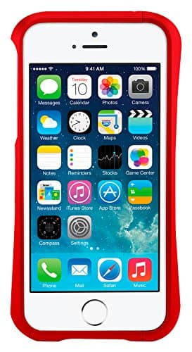 Trenro Metal Bumper for iPhone 5 Red