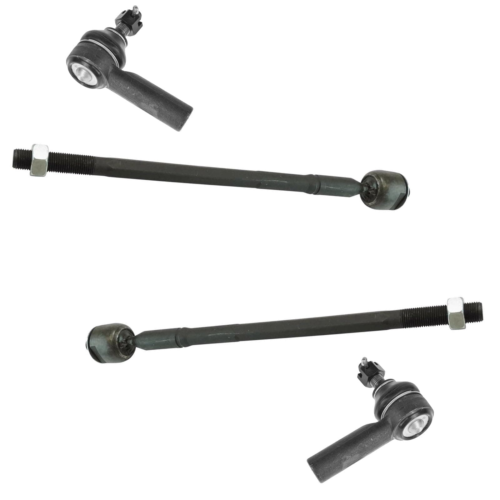 TRQ Front Tie Rod Set Compatible with 1999-2003 Lexus RX300