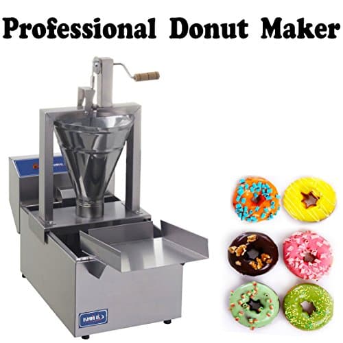 Compact Donut Fryer Maker Machine 80 Pc/h + Tank (220V)