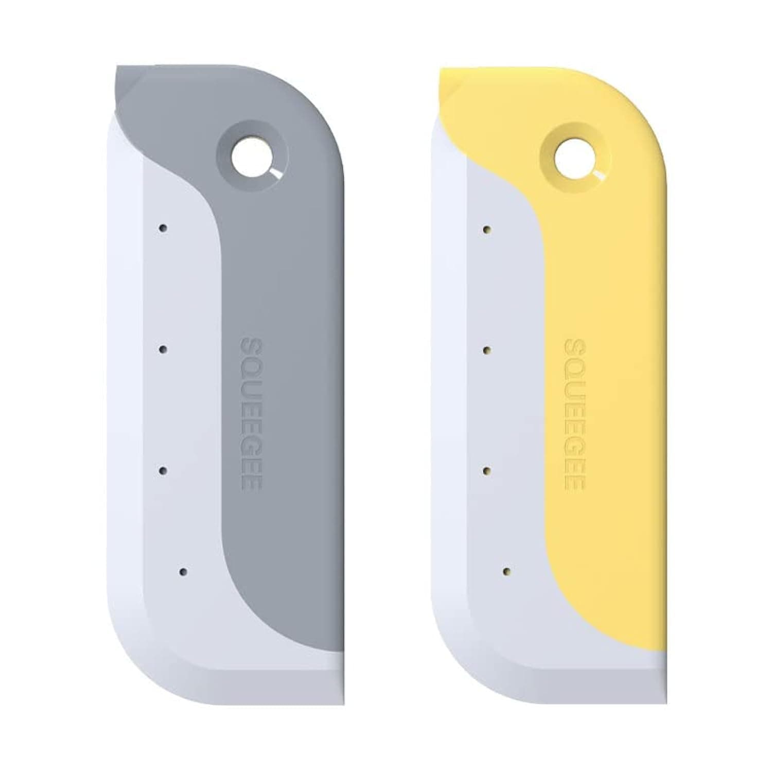 Amouy Small Rubber Squeegee(2 Pack),Kitchen Sink Squeegee for Countertops and Dishes.Multi-Purpose,for Vanity Tops,Bathroom Mirrors,Car Windows and Side Mirrors