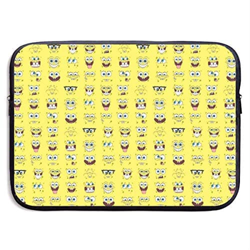 Laptop Sleeve Bag Spongebob Squarepants Notebook Computer Pocket Case for 13-15 Inch MacBook Air