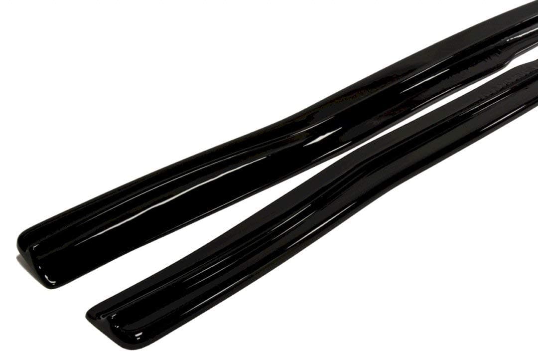 Side Skirt Splitter Extensions Rocker Panel Protection Compatible with Ford Focus MK3 RS / MK3 ST Maxton Design