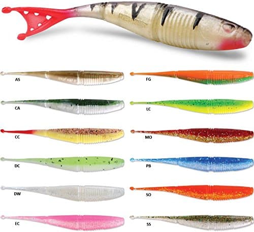 Storm SOFT LURE SO RUN JOKER VERT - 12.5CM - PACK OF 48-9, 48 pieces, Dirty Chartreuse, DC, 12.5
