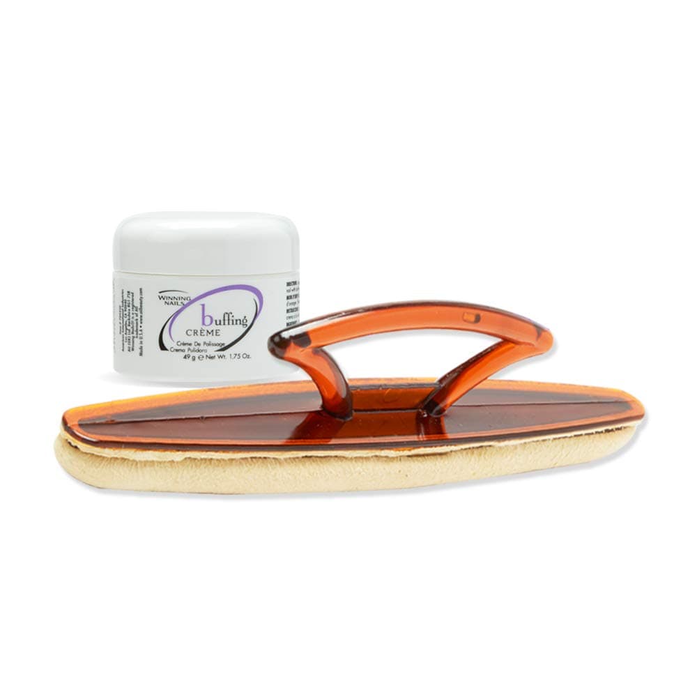 Chamois Buffer & Buffing Cream, 1.75 Oz. Set