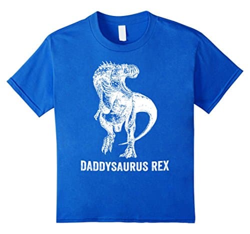 Daddysaurus Rex Funny Dinosaur T-Shirt for Dad