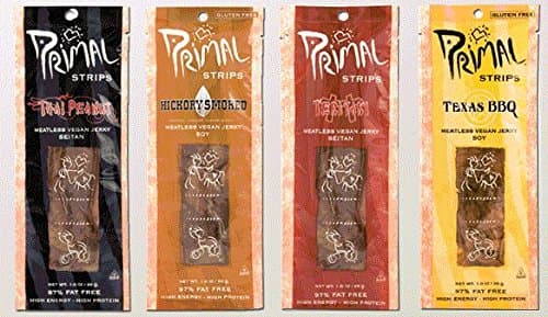 Primal Strips Meatless Vegan Jerky- Signature Sampler; 3 Each
