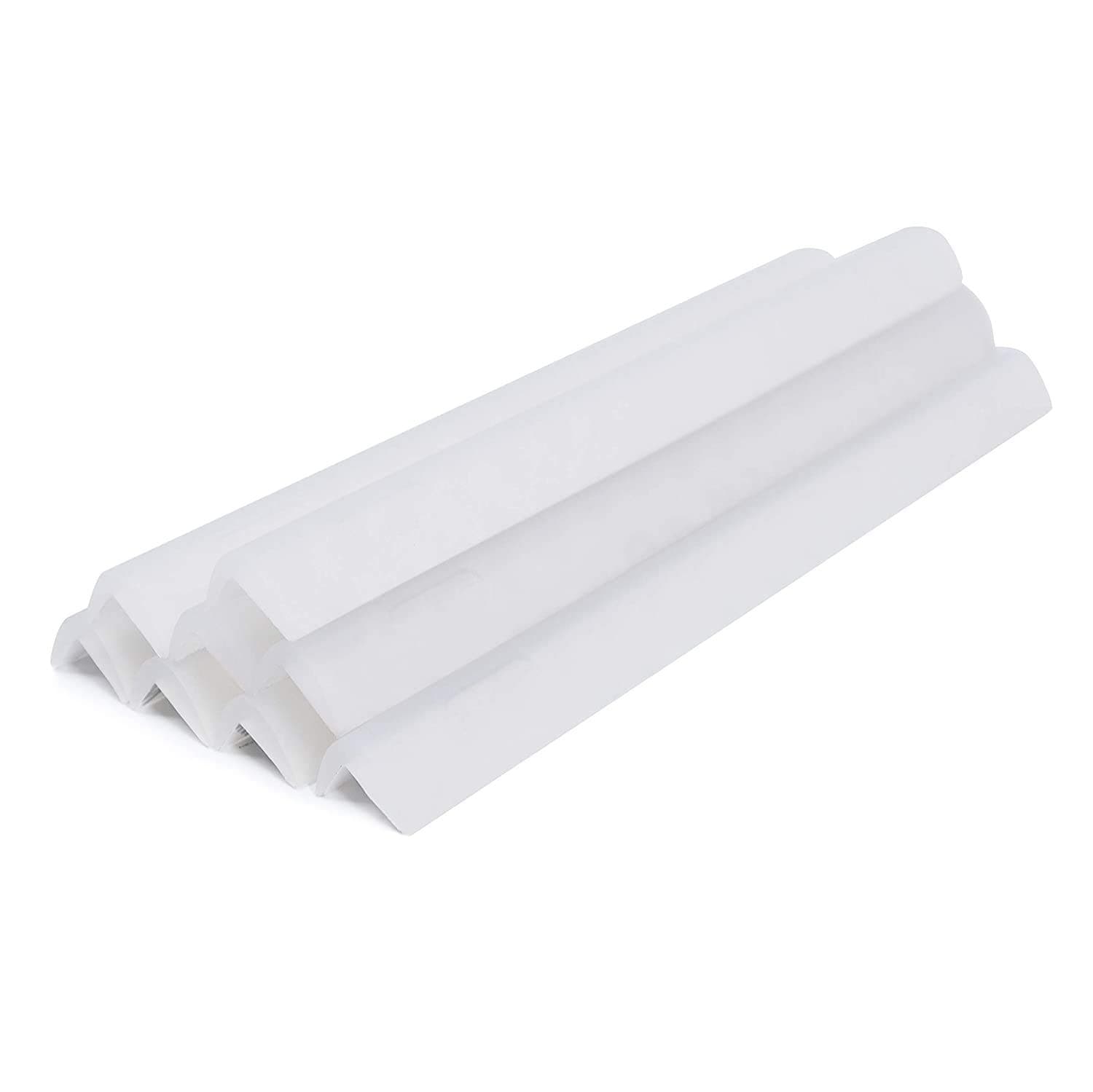 – Table & Cabinet Edge Protector, Baby Protection, Table Corner Guard Strip (10 in., 8 pcs), Home Cabinet Bumper, Silicone, Edible Grade,semitransparent