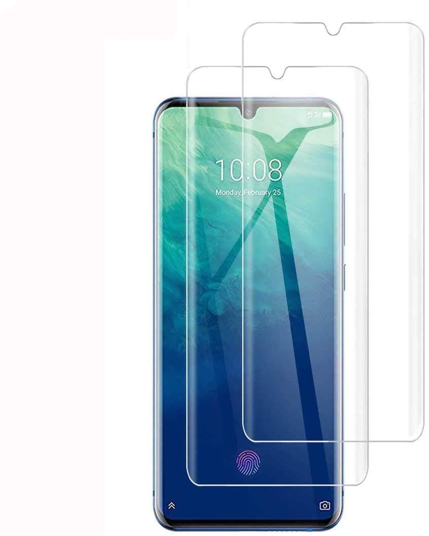KZIOACSH Screen Protector ZTE Axon 10 PRO 5G, [2 Pack] 9H Hardness Tempered Glass Film Screen Protector for ZTE Axon 10 PRO 5G