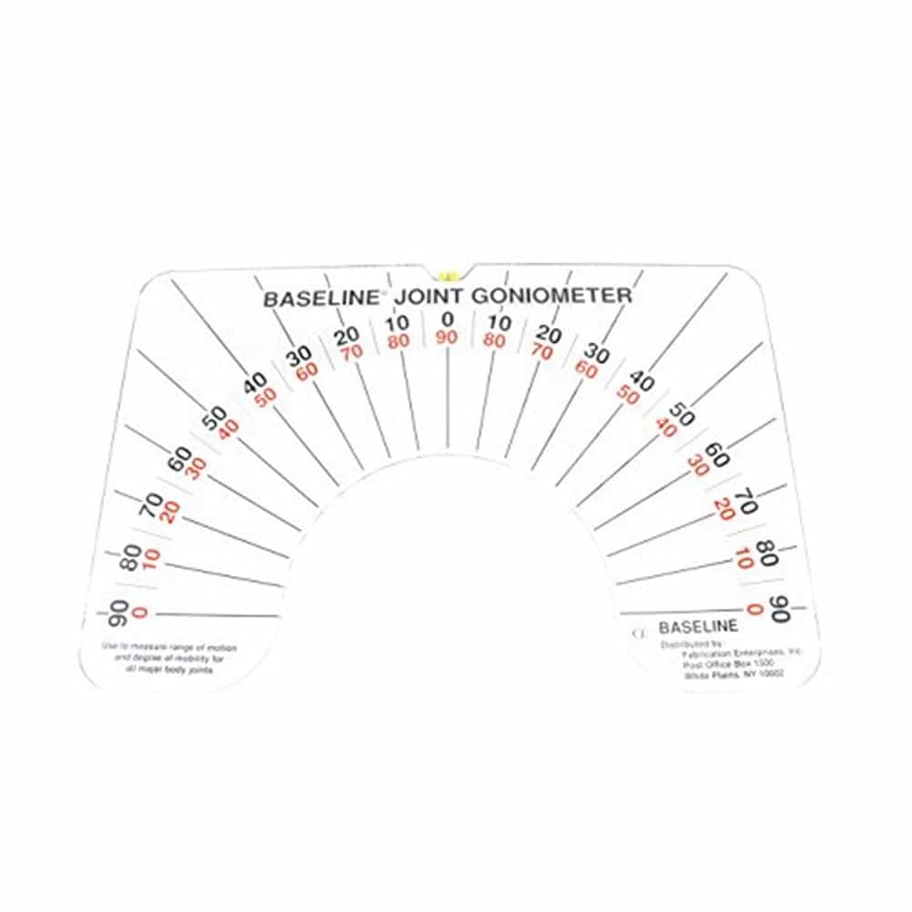Baseline 12-1076 Large Joint Goniometer, Two 180 Degree Opposing Scales
