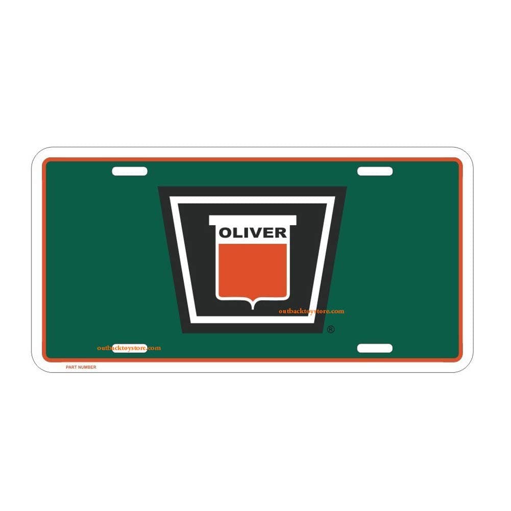 Key Enterprises Oliver Tractor License Plate