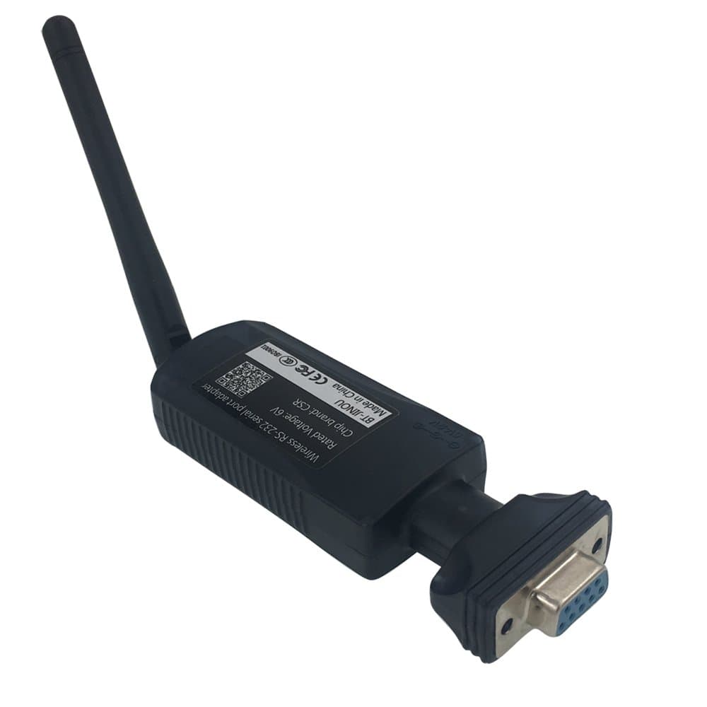 BTS3804C1H Long Range 100m Bluetooth 3.0 Serial Female Adapter RS232 to Bluetooth Class 1 External Antenna DB9 Pin