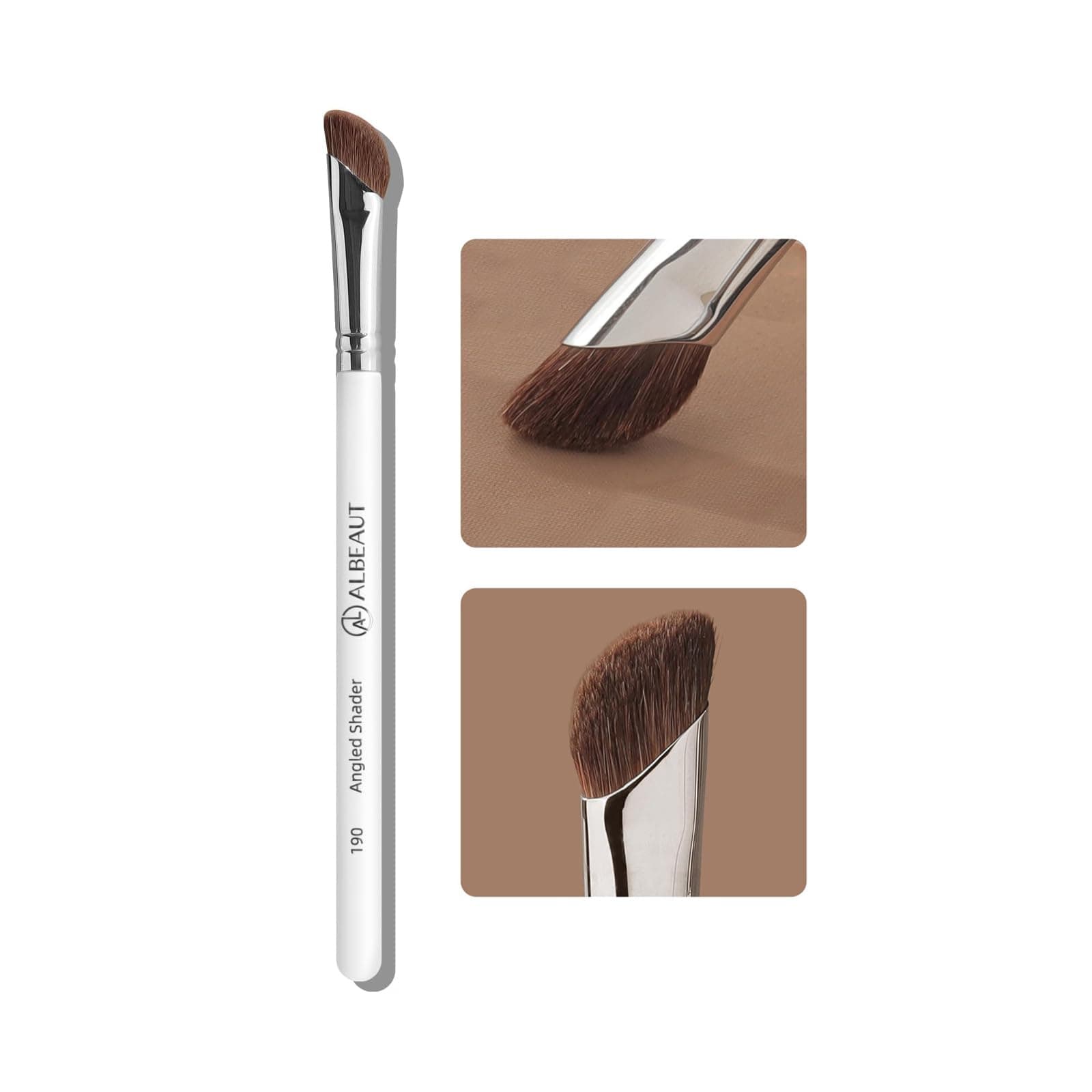Angled Shadow Brush Nose Contour Makeup Brush (190 angled shader)