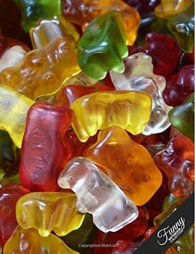 Gummy Bears Journal, Wide Ruled