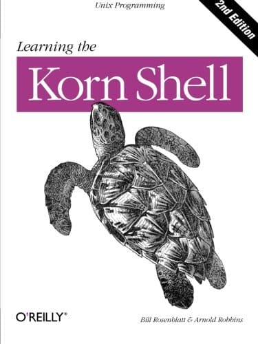 Bill RosenblattLearning the Korn Shell 2e