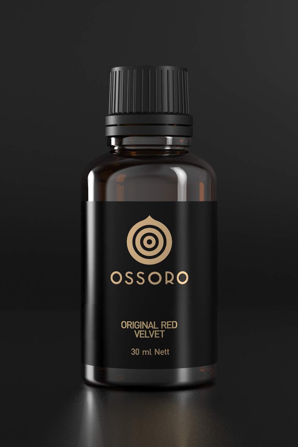Ossoro Original Red Velvet Baking Essence, 30 ml , Baking Essence, Red Colouring to be Added Seperately/ Glass Bottle